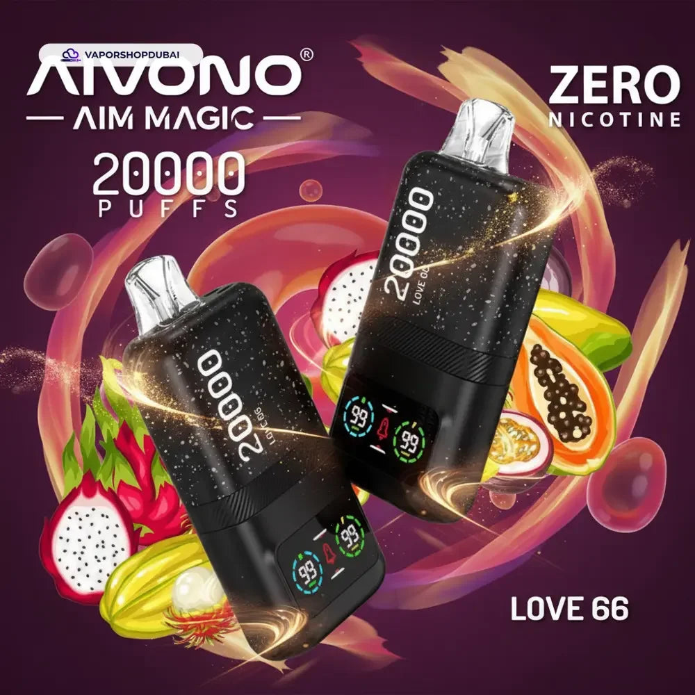 AIVONO Aim Magic 20000 Puff Zero Nicotine Disposable Vape In UAE