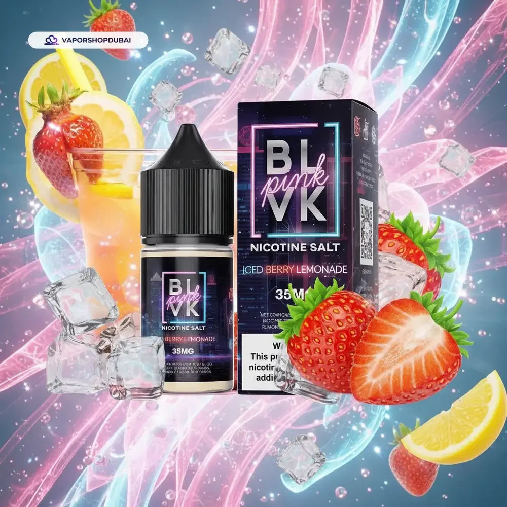 BLVK Unicorn Salt Iced Berry Lemonade by BLVK Pink Salt Series 30ml