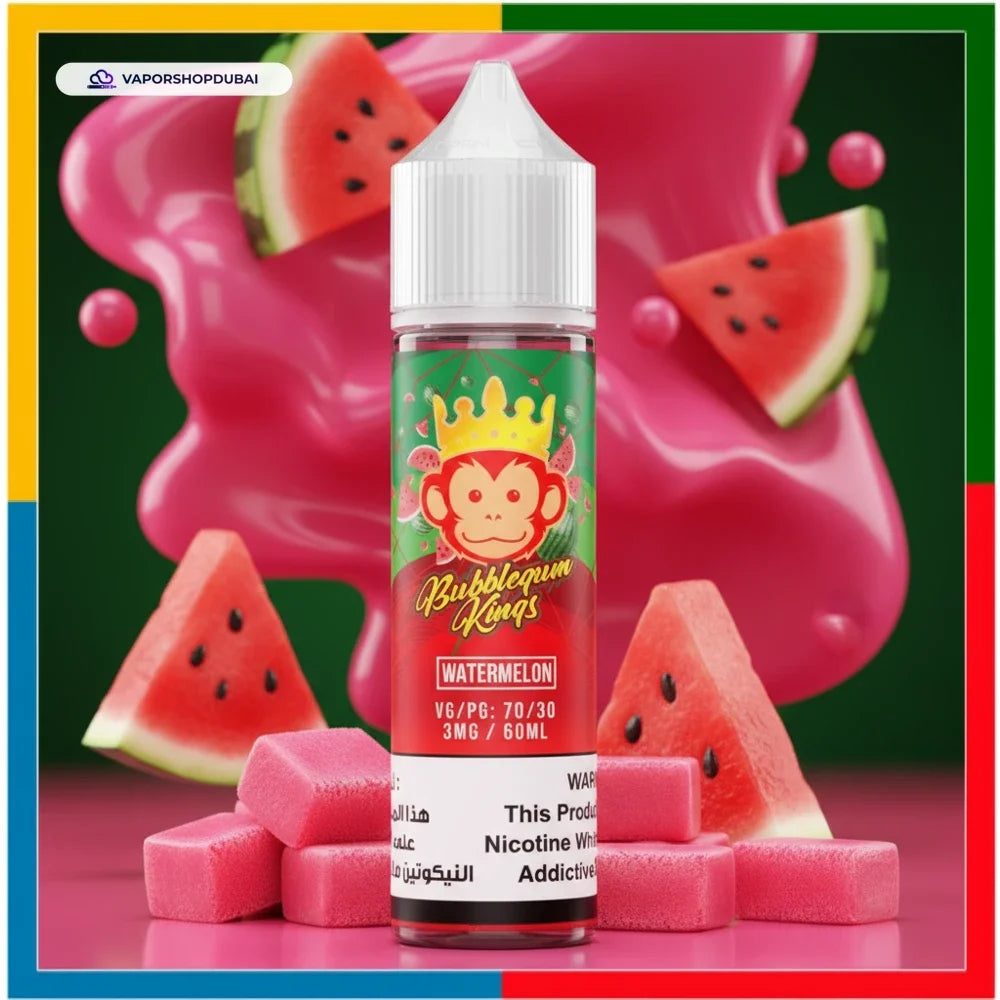 BUBBLEGUM KINGS WATERMELON 60ML (FREEBASE)