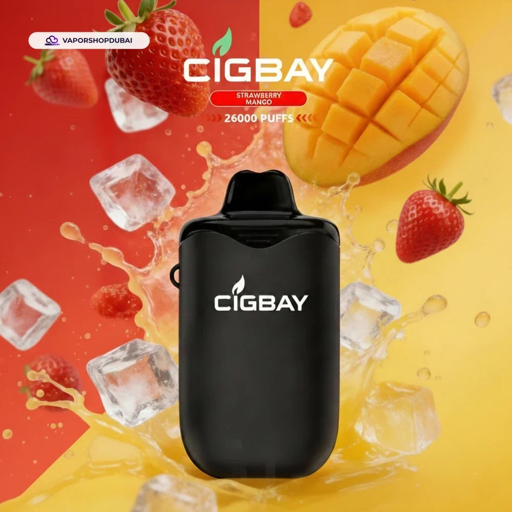Cigbay 26000 Puffs Disposable Vape Kit 20mg in the UAE