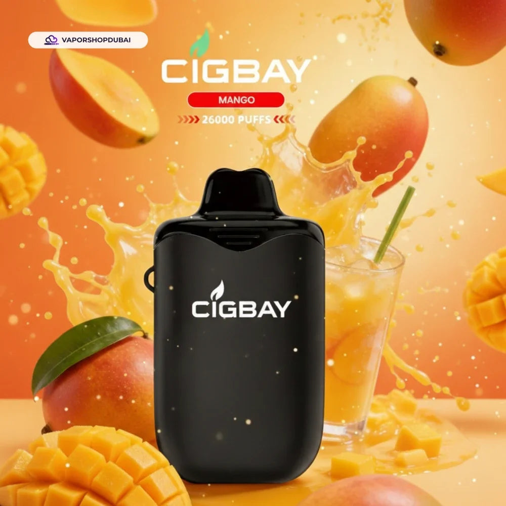 Cigbay 26000 Puffs Disposable Vape Kit 20mg in the UAE