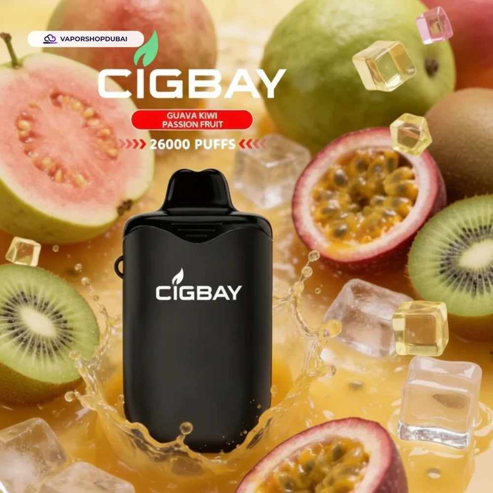 Cigbay 26000 Puffs Disposable Vape Kit 20mg in the UAE