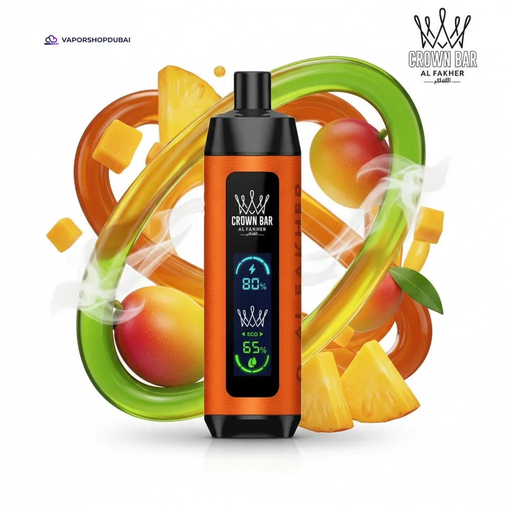 Crown Bar Al Fakher 8000 Pro DTL 8000Puffs Dual Mode Disposable Vape In UAE