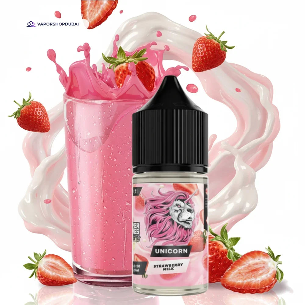 Dr Vapes Unicorn Strawberry Milk Salt 30ml In UAE