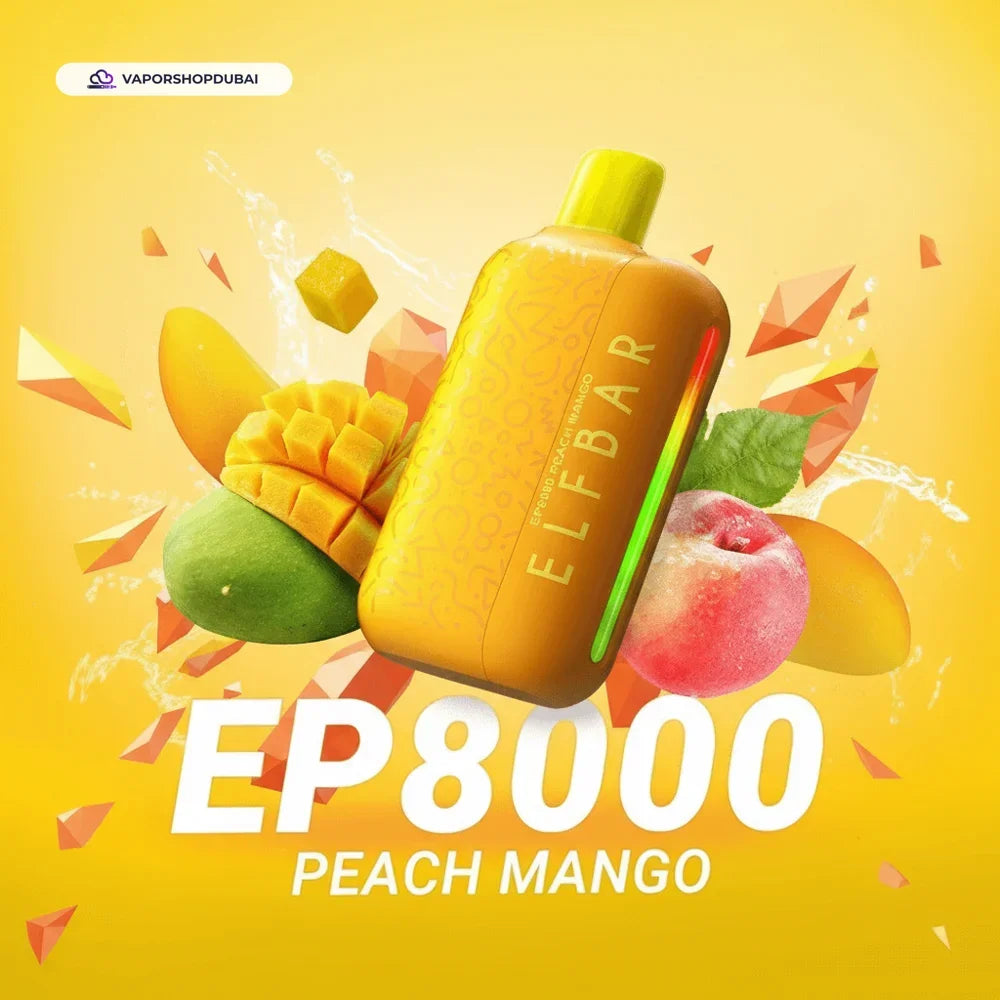 ELF Bar EP8000 Disposable Vape 8000 Puffs 20mg In UAE