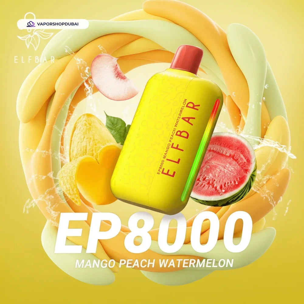 ELF Bar EP8000 Disposable Vape 8000 Puffs 20mg In UAE