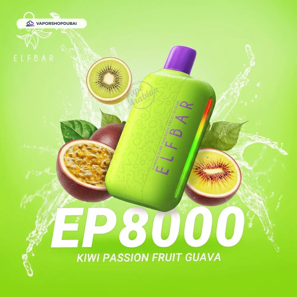ELF Bar EP8000 Disposable Vape 8000 Puffs 20mg In UAE