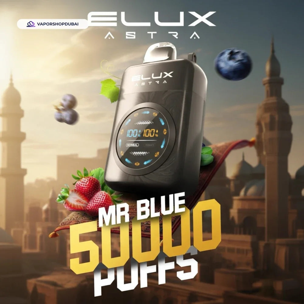 Elux Astra 50000 Puffs Disposable Vape 50MG in UAE