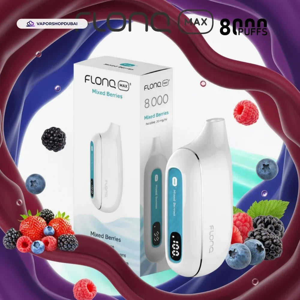 Flonq Max S 8000 Puffs Disposable Vape In UAE