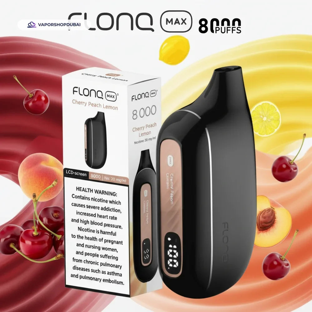 Flonq Max S 8000 Puffs Disposable Vape In UAE