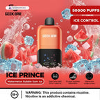 Geek Bar Ice Prince 50000 Puffs Disposable Vape In UAE