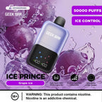 Geek Bar Ice Prince 50000 Puffs Disposable Vape In UAE