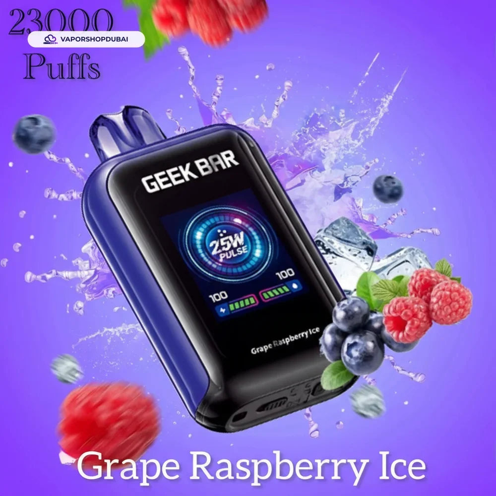 Geek Bar Watt 23000 Puffs Disposable Vape 5% (50mg) Nicotine In UAE, DUBAI