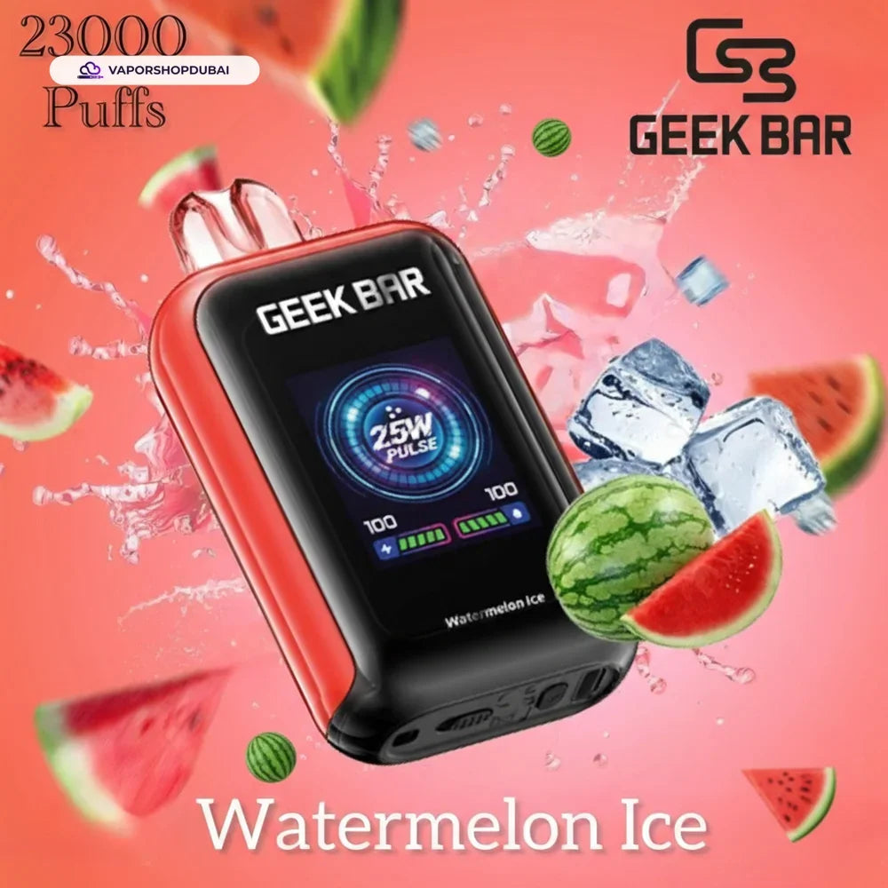 Geek Bar Watt 23000 Puffs Disposable Vape 5% (50mg) Nicotine In UAE, DUBAI