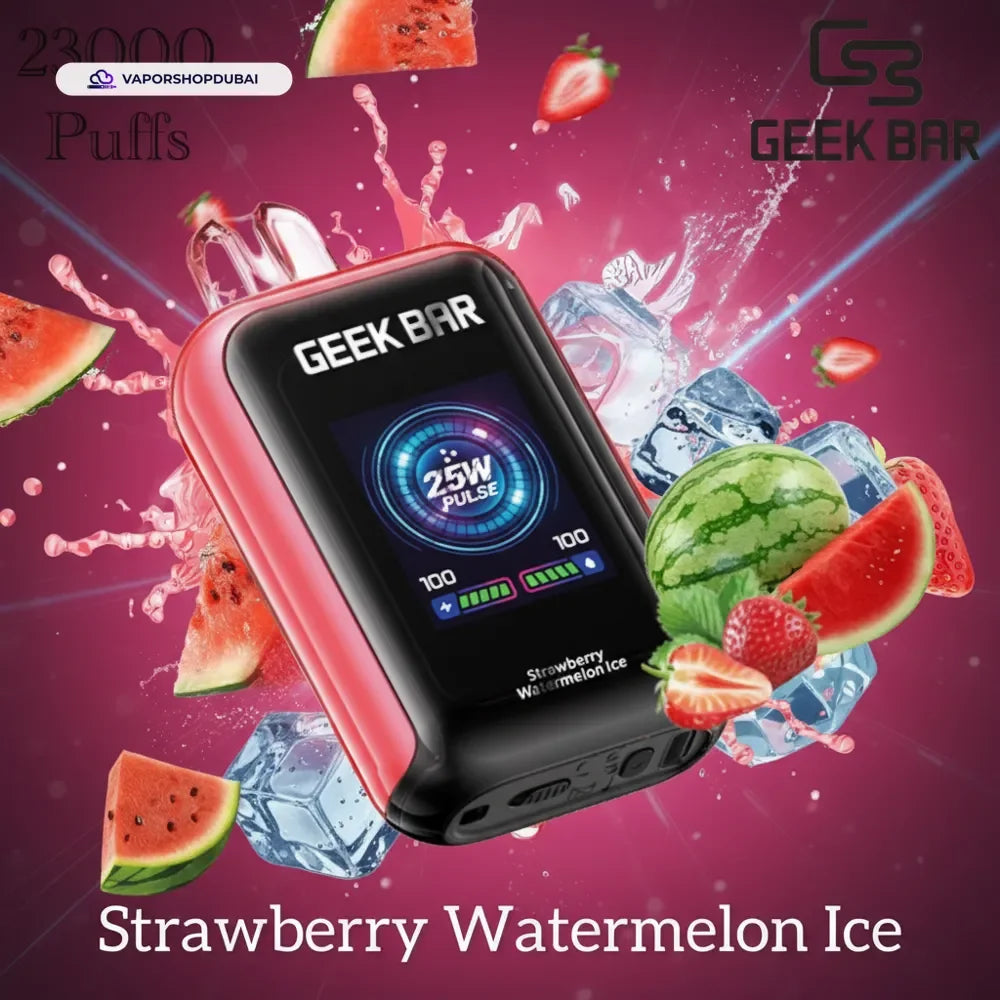 Geek Bar Watt 23000 Puffs Disposable Vape 5% (50mg) Nicotine In UAE, DUBAI