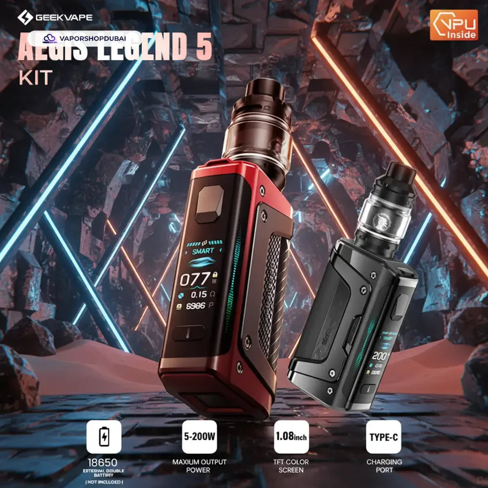 Geekvape Aegis Legend 5 Vape Mod Kit 200W In UAE