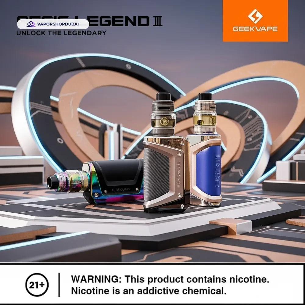 GeekVape Aegis Legend III 3 Kit 200W with Z Fli Tank Atomizer 5.5ml In UAE