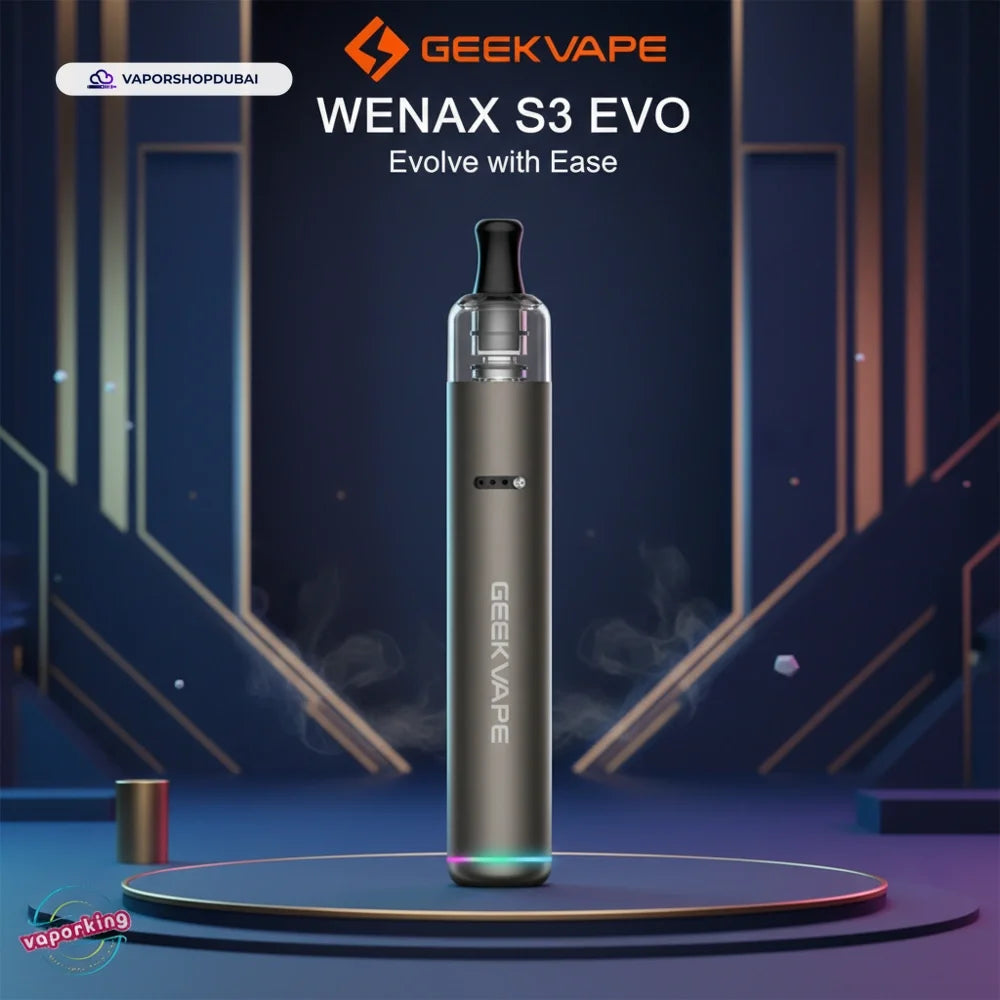 Geekvape Wenax S3 Evo Pod Kit 18W 1100mAh in the UAE