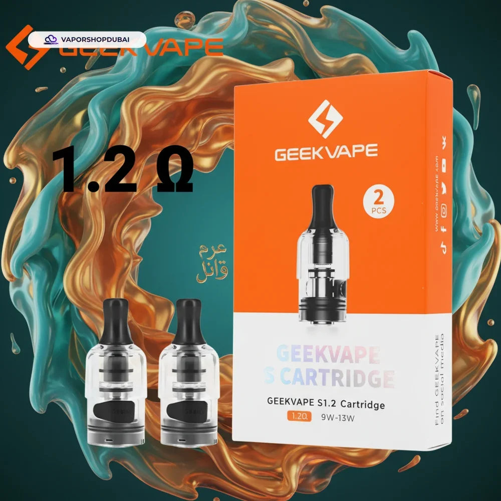 Geekvape Wenax S3 Replacement Pods 2ml 2 pieces in the UAE