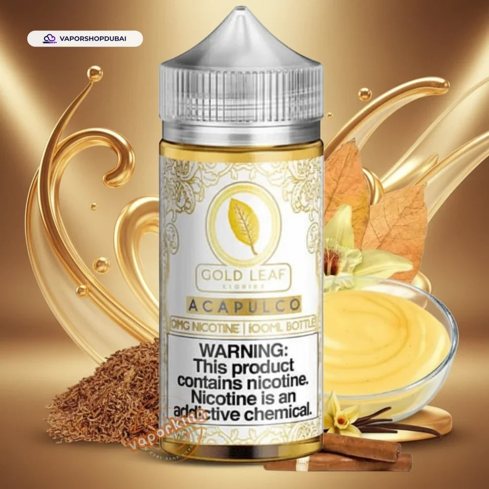 Gold Leaf 100ML E Liquid In UAE
