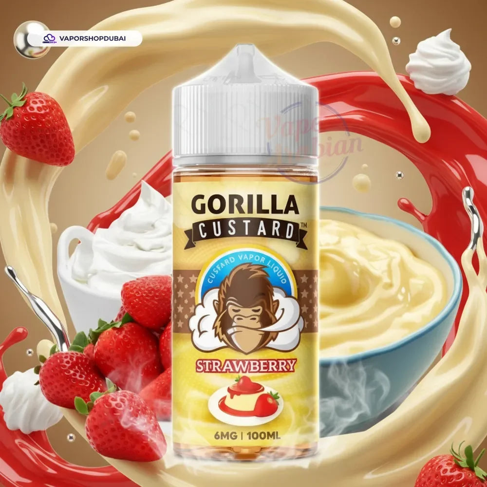 Gorilla Custard 100ml E-Liquid In UAE,DUBAI