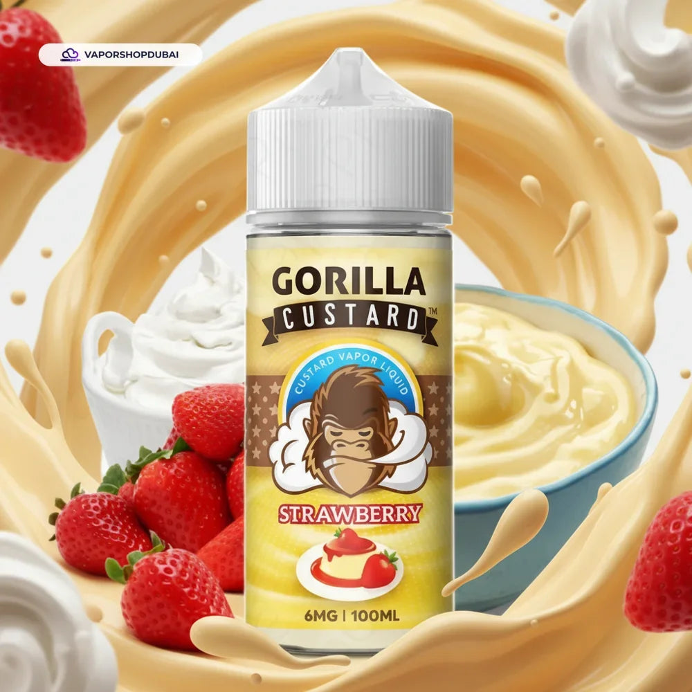 Gorilla Custard 100ml E-Liquid In UAE,DUBAI