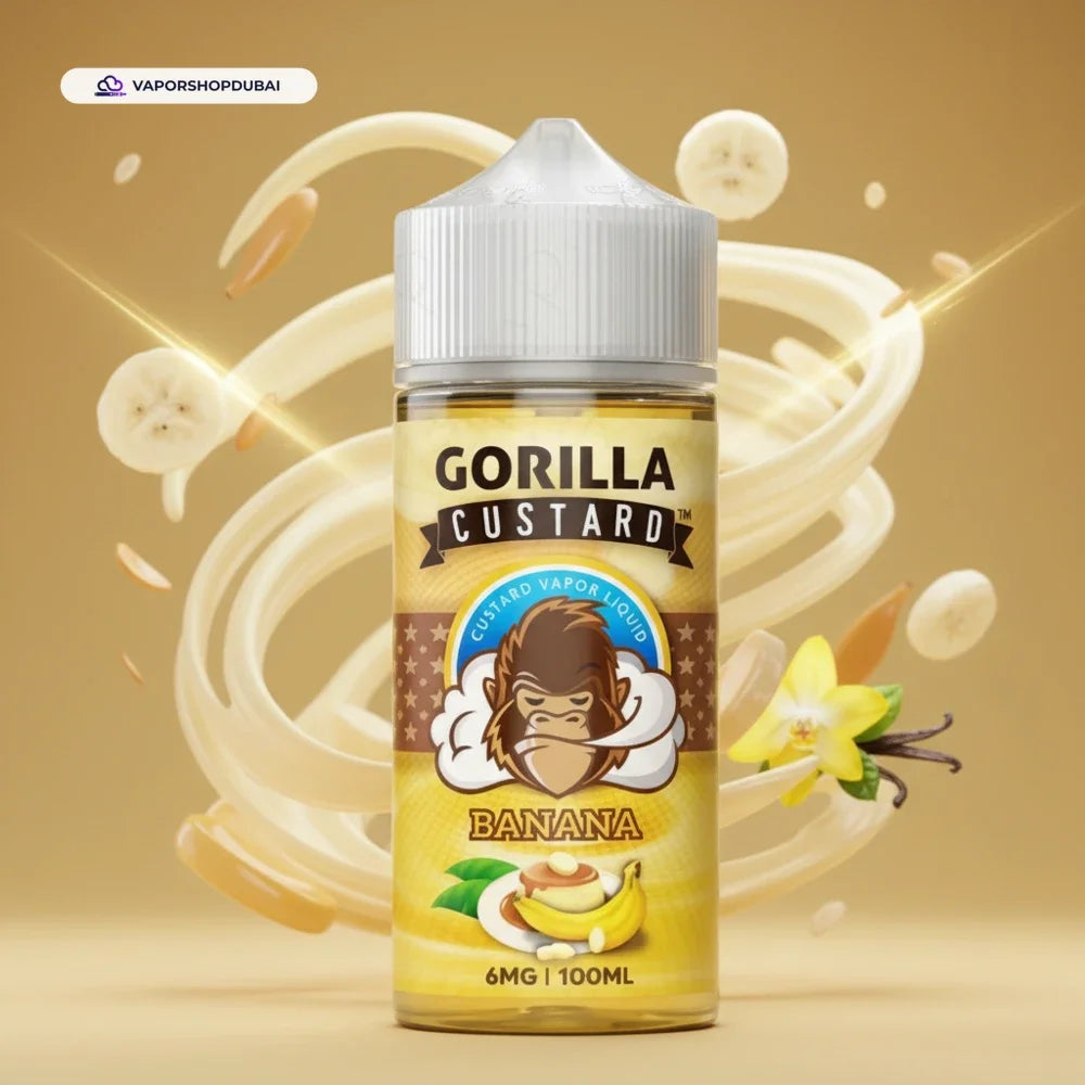 Gorilla Custard 100ml E-Liquid In UAE,DUBAI