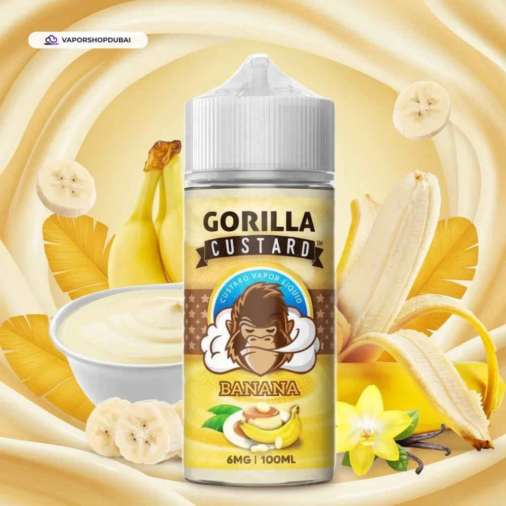 Gorilla Custard 100ml E-Liquid In UAE,DUBAI