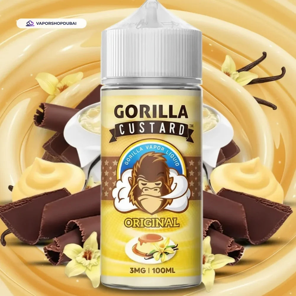 Gorilla Custard 100ml E-Liquid In UAE,DUBAI