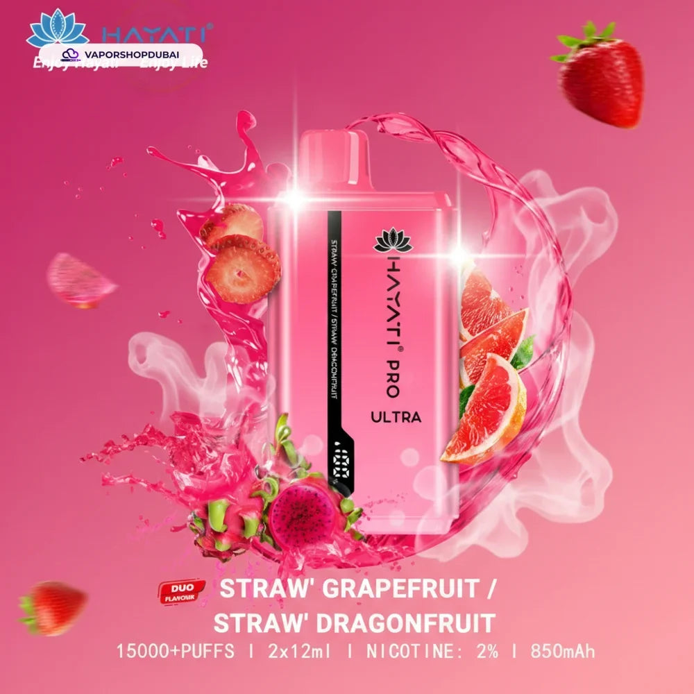 Hayati Pro Ultra 15000 Puffs Disposable Vape In UAE