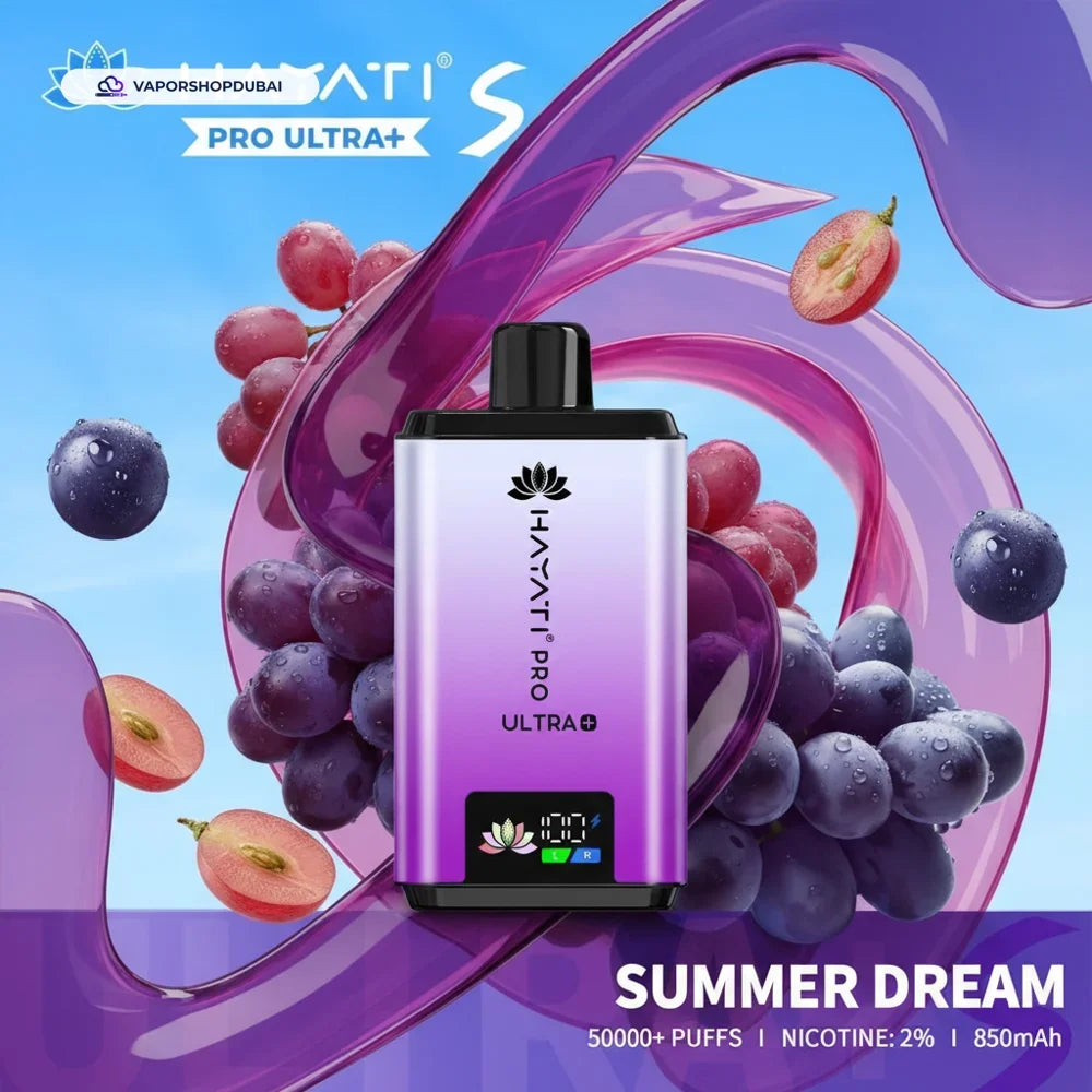 Hayati Pro Ultra+ S 50000 Puffs Disposable Vape In UAE