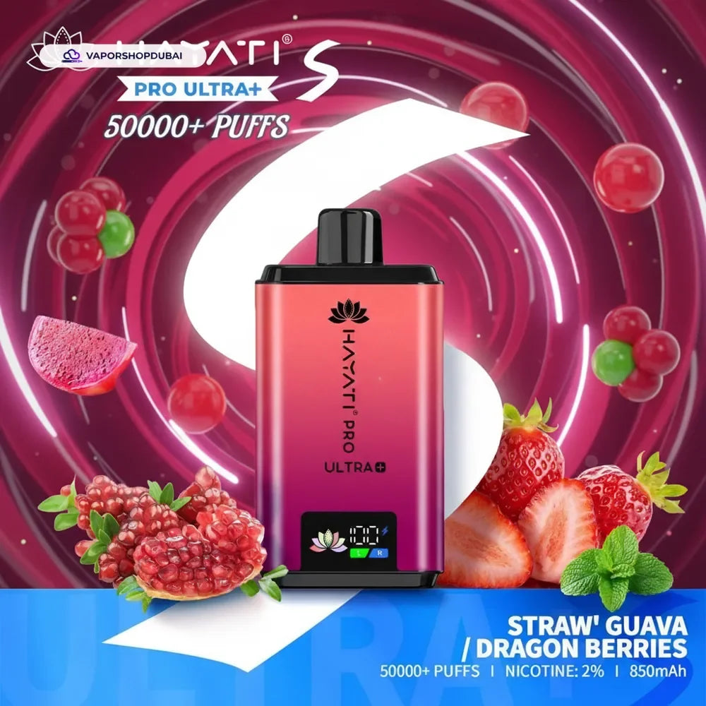 Hayati Pro Ultra+ S 50000 Puffs Disposable Vape In UAE