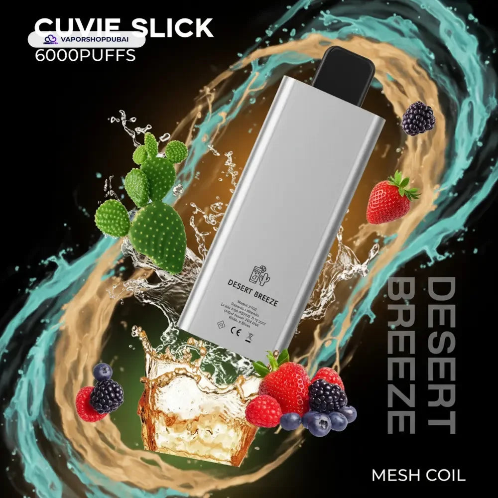 HQD Cuvie Slick 6000 Puffs Disposable Pod Device In UAE