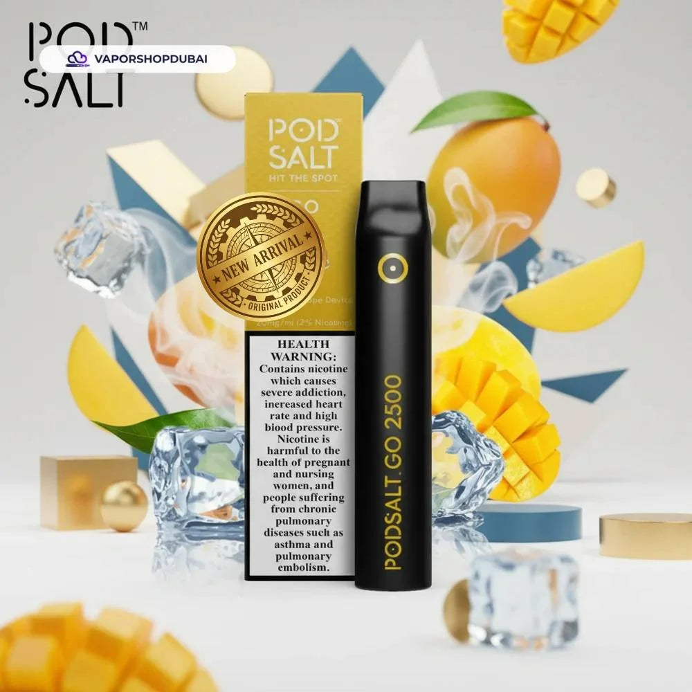 Pod Salt Go 2500 Puffs Disposable Vape Device 20mg In UAE