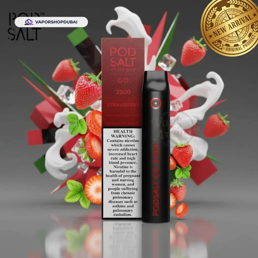 Pod Salt Go 2500 Puffs Disposable Vape Device 20mg In UAE
