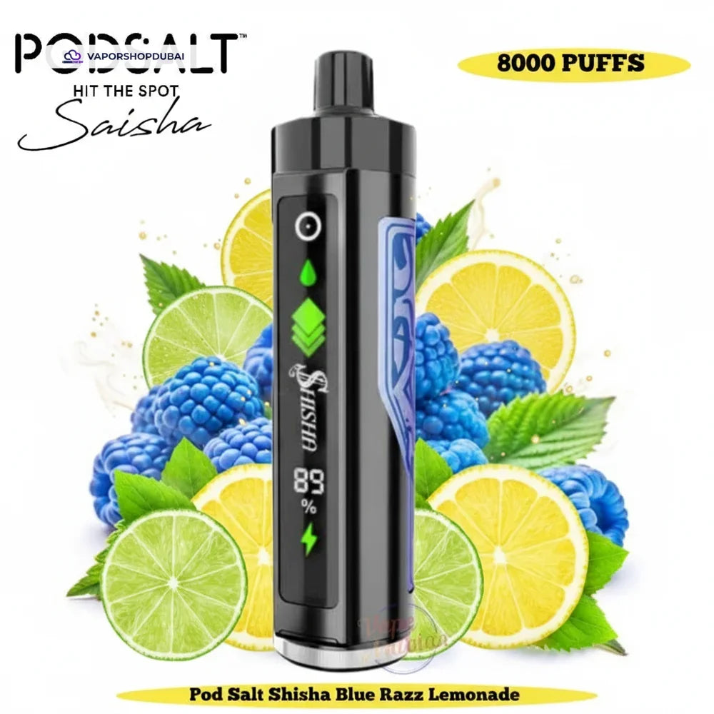 Pod Salt Shisha 8000 Puffs DTL 3mg In UAE