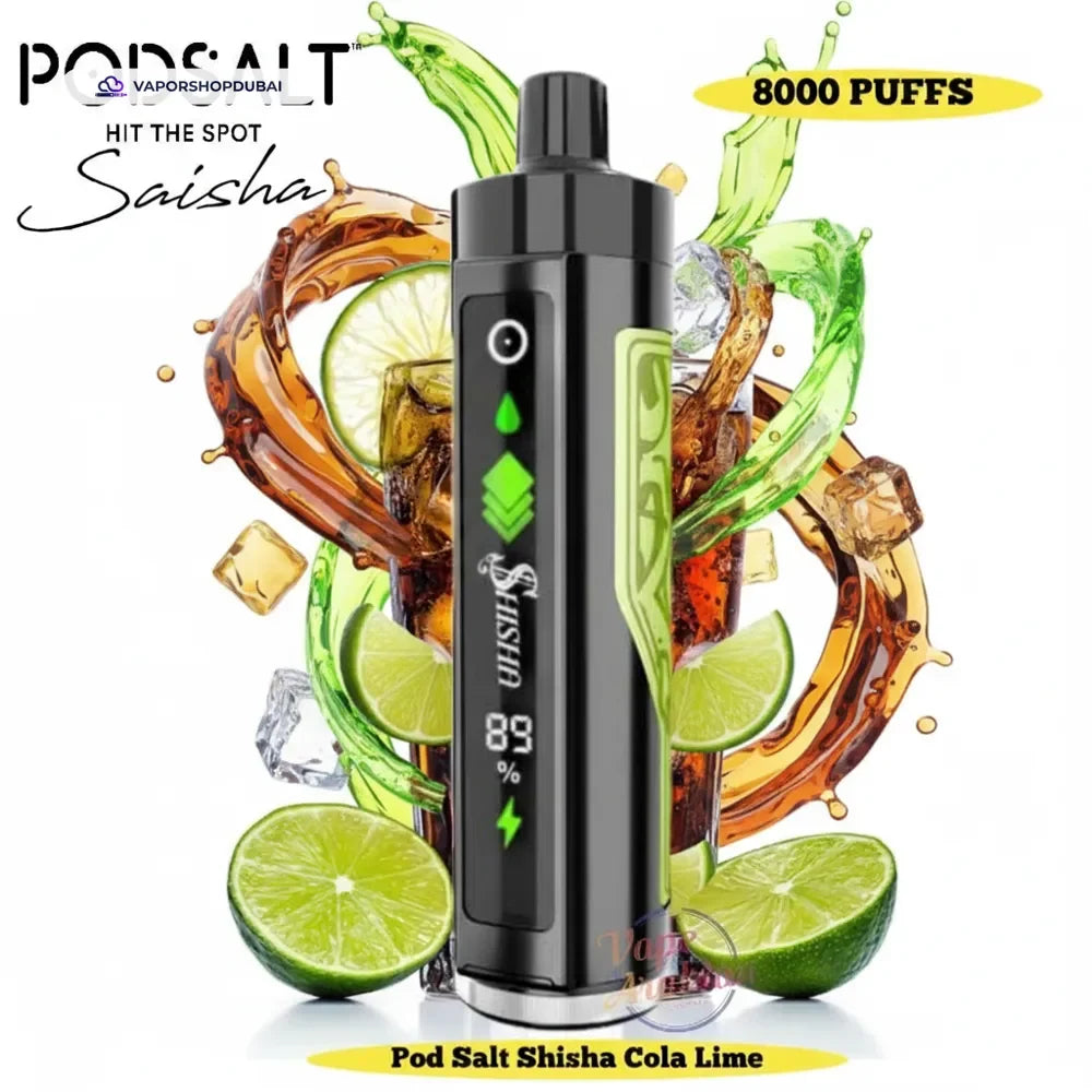 Pod Salt Shisha 8000 Puffs DTL 3mg In UAE