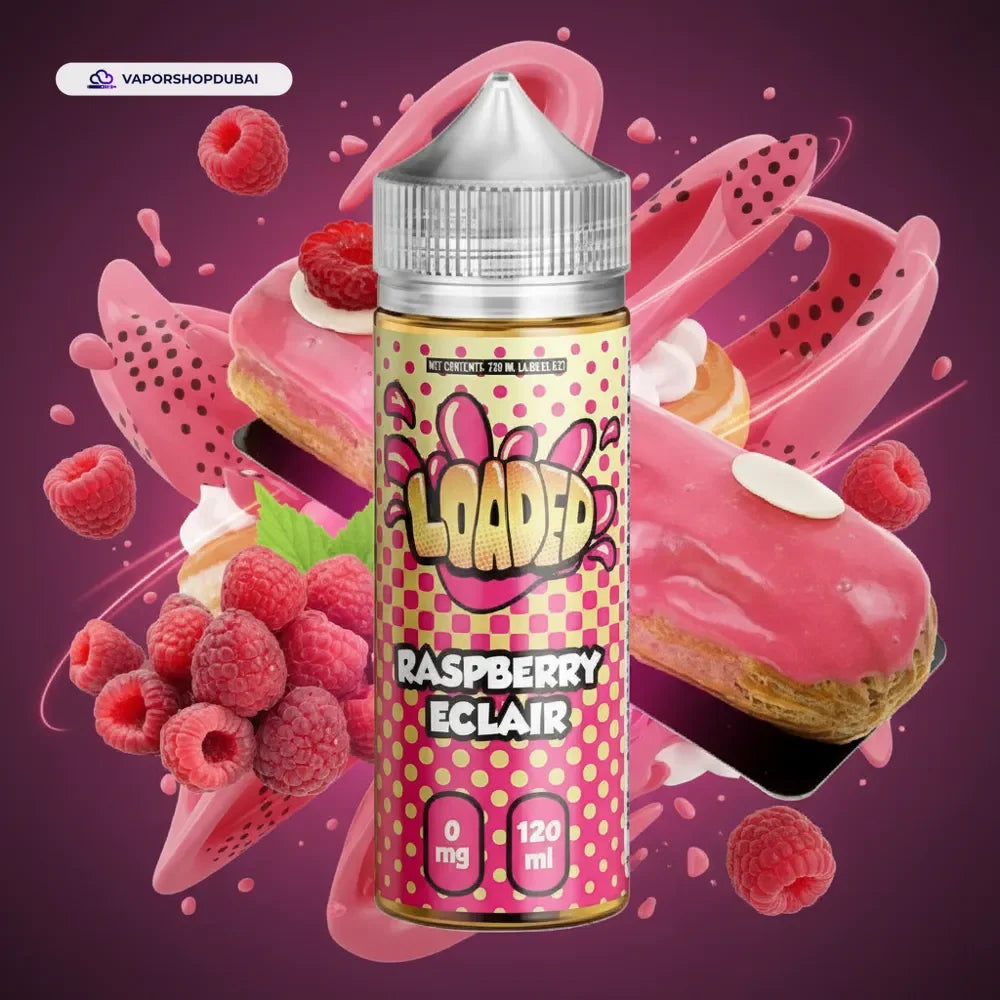 Raspberry Eclair By Loaded-E-Liquid 120ml In Dubai UAE