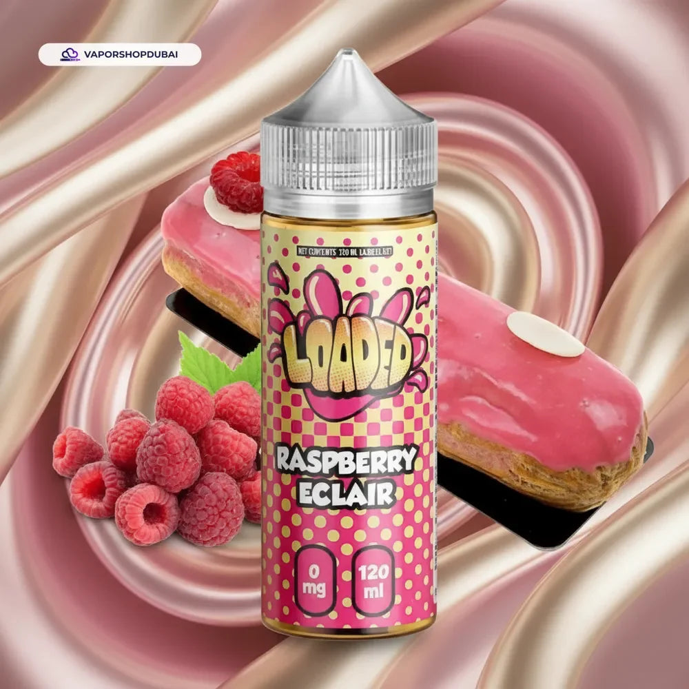 Raspberry Eclair By Loaded-E-Liquid 120ml In Dubai UAE