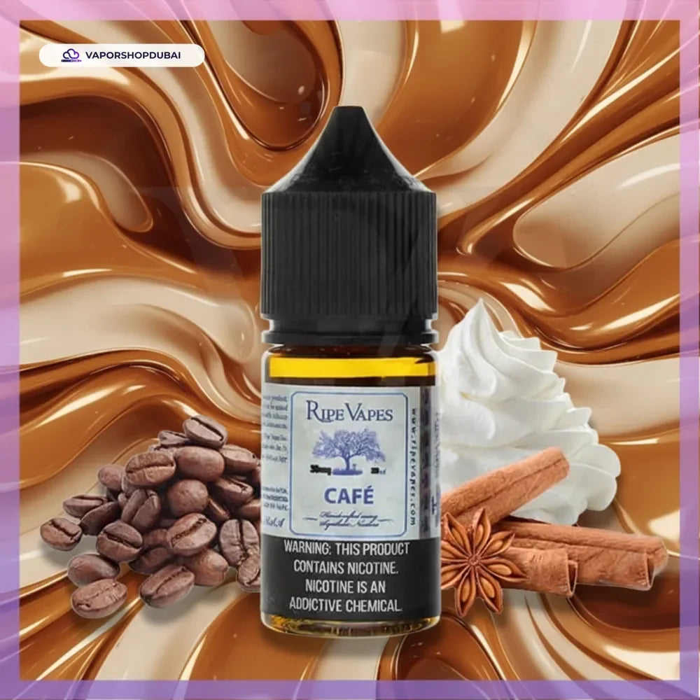 Best Ripe vapes vct Cafe salt nic 30ml in Dubai