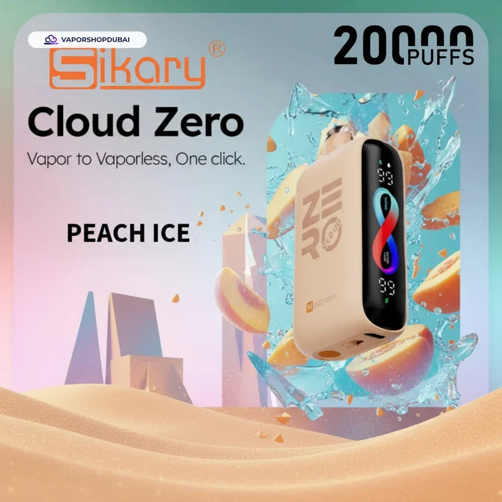 Sikary Cloud Zero 20000 Puffs Disposable 20mg In Dubai, UAE
