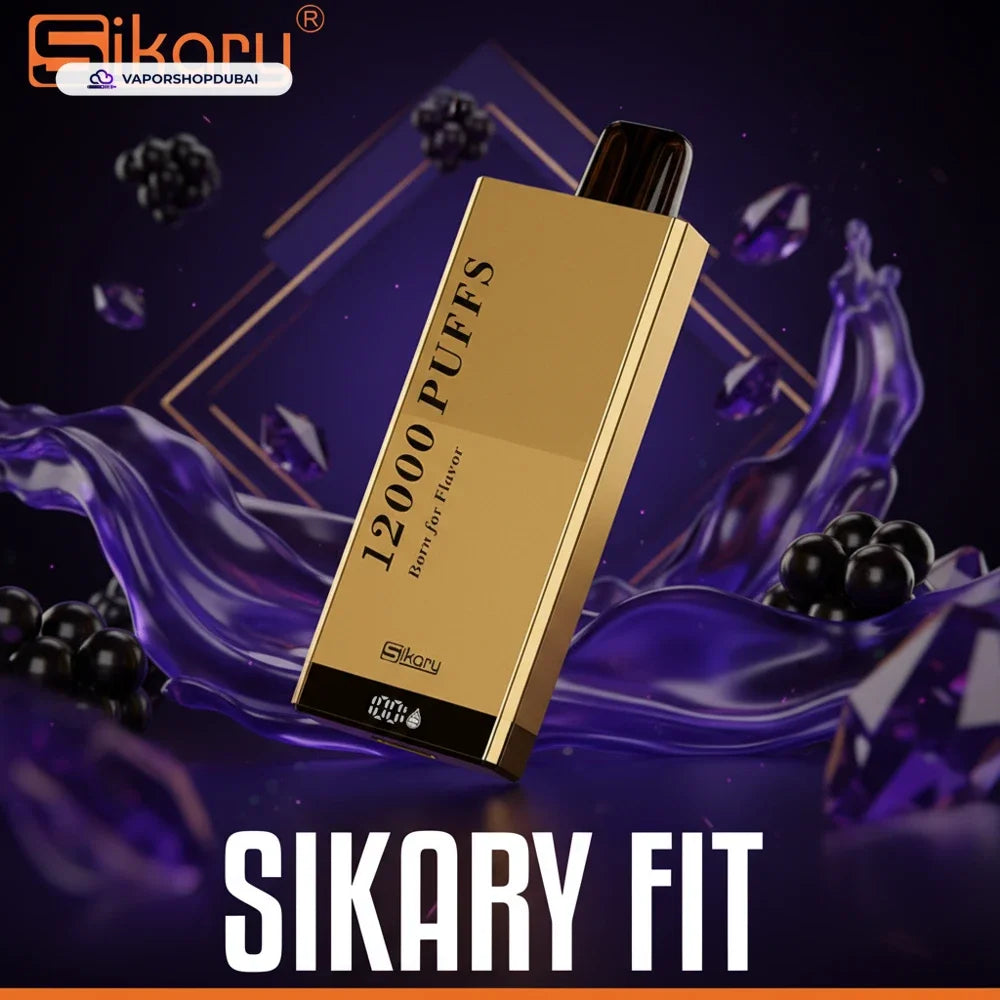 SIKARY FIT 12000 Puffs Disposable Vape 20mg/ml nicotine In UAE