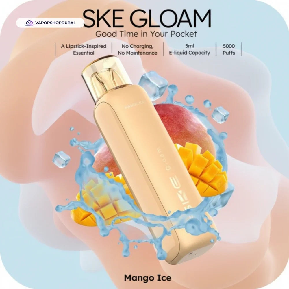 SKE Gloam 5000 Puffs Disposable Vape 20mg In UAE