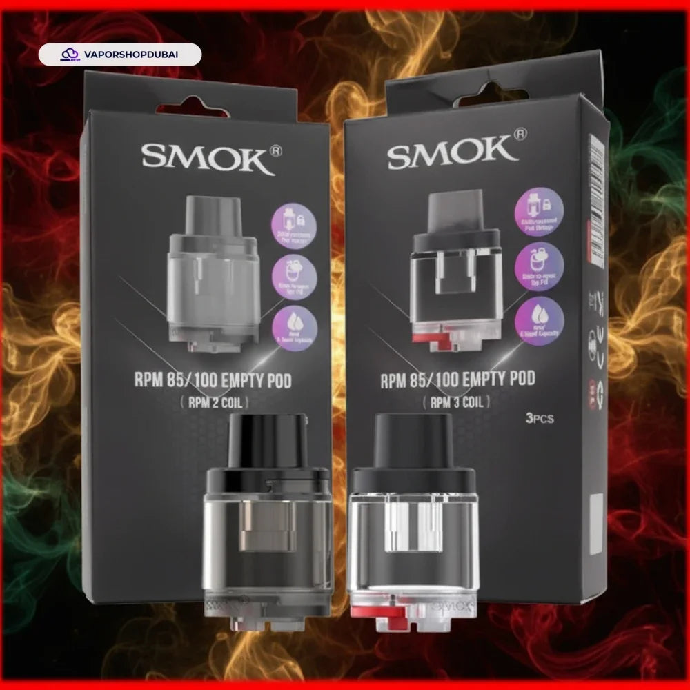 Smok RPM 85 and RPM 100 Empty Pods In UAE