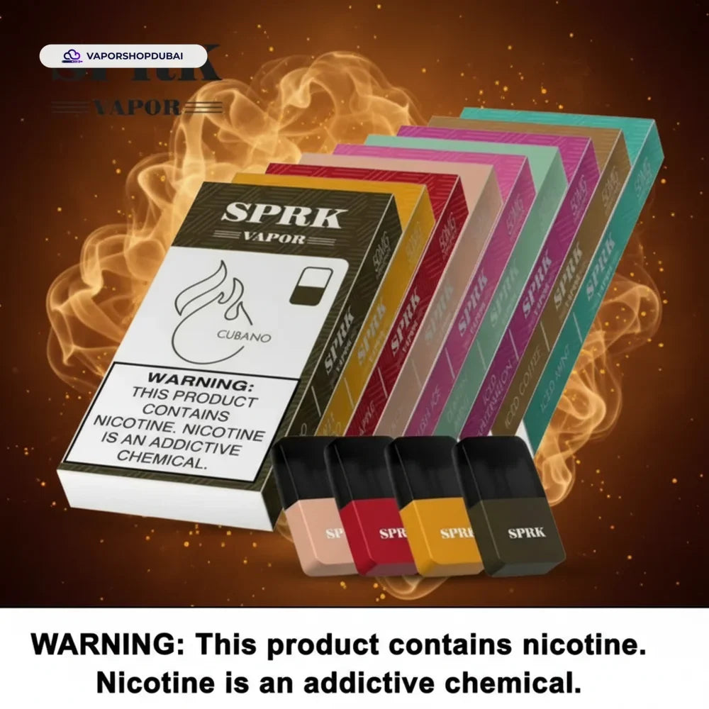 Buy SPRK Vapor V4 Pods (Compatible with Myle V4 Pod System) In UAE