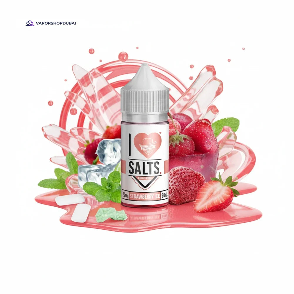 STRAWBERRY ICE I Love Salts by Mad Hatter Juice