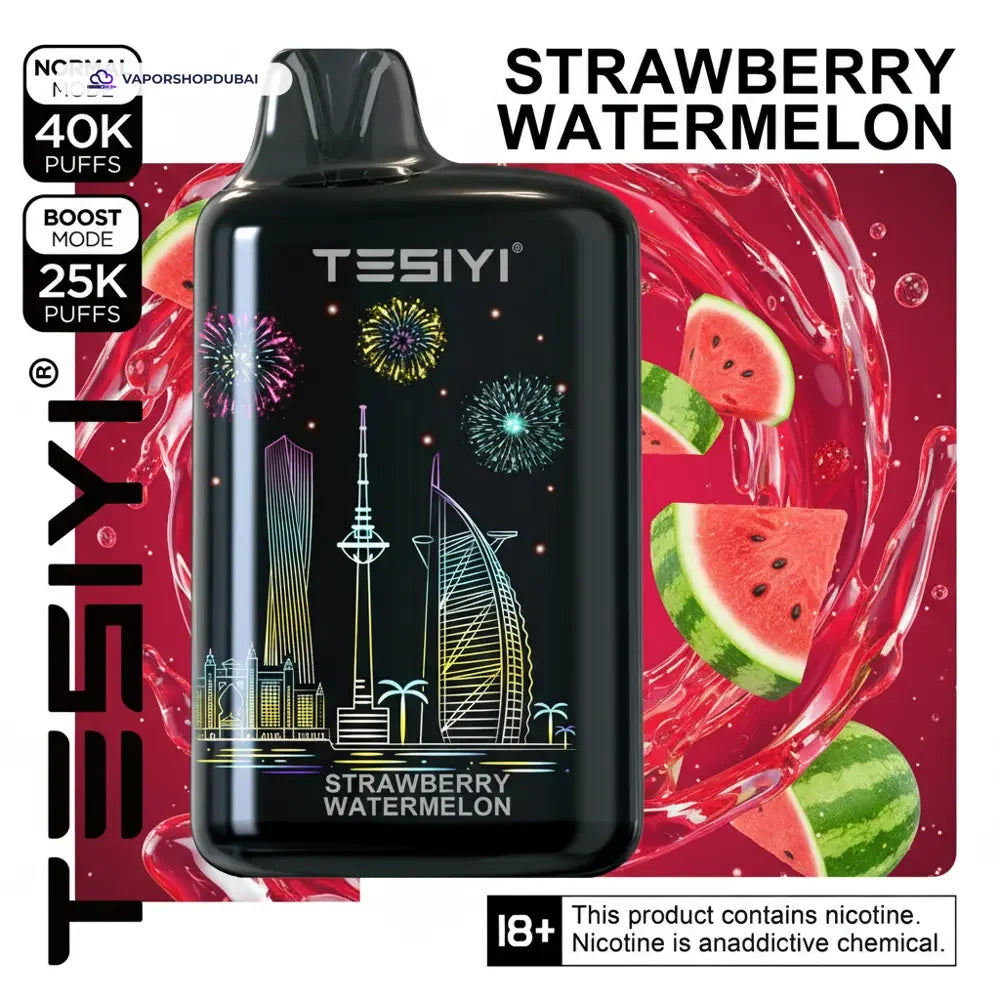TESIYI ULTRA MAX 40000 Puffs Disposable Vape 50MG في الإمارات العربية المتحدة
