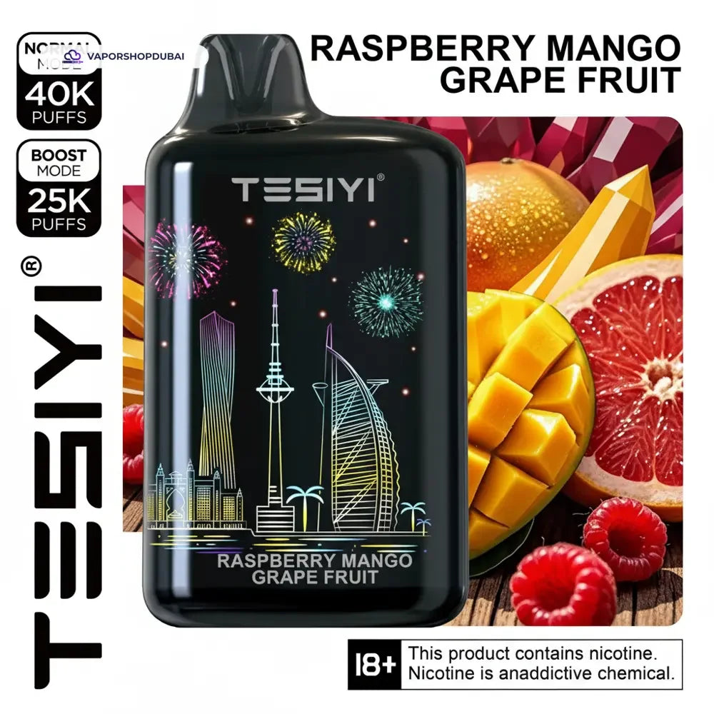 TESIYI ULTRA MAX 40000 Puffs Disposable Vape 50MG In UAE
