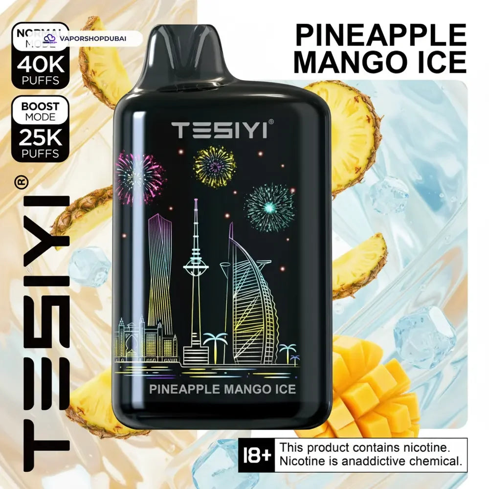 TESIYI ULTRA MAX 40000 Puffs Disposable Vape 50MG In UAE