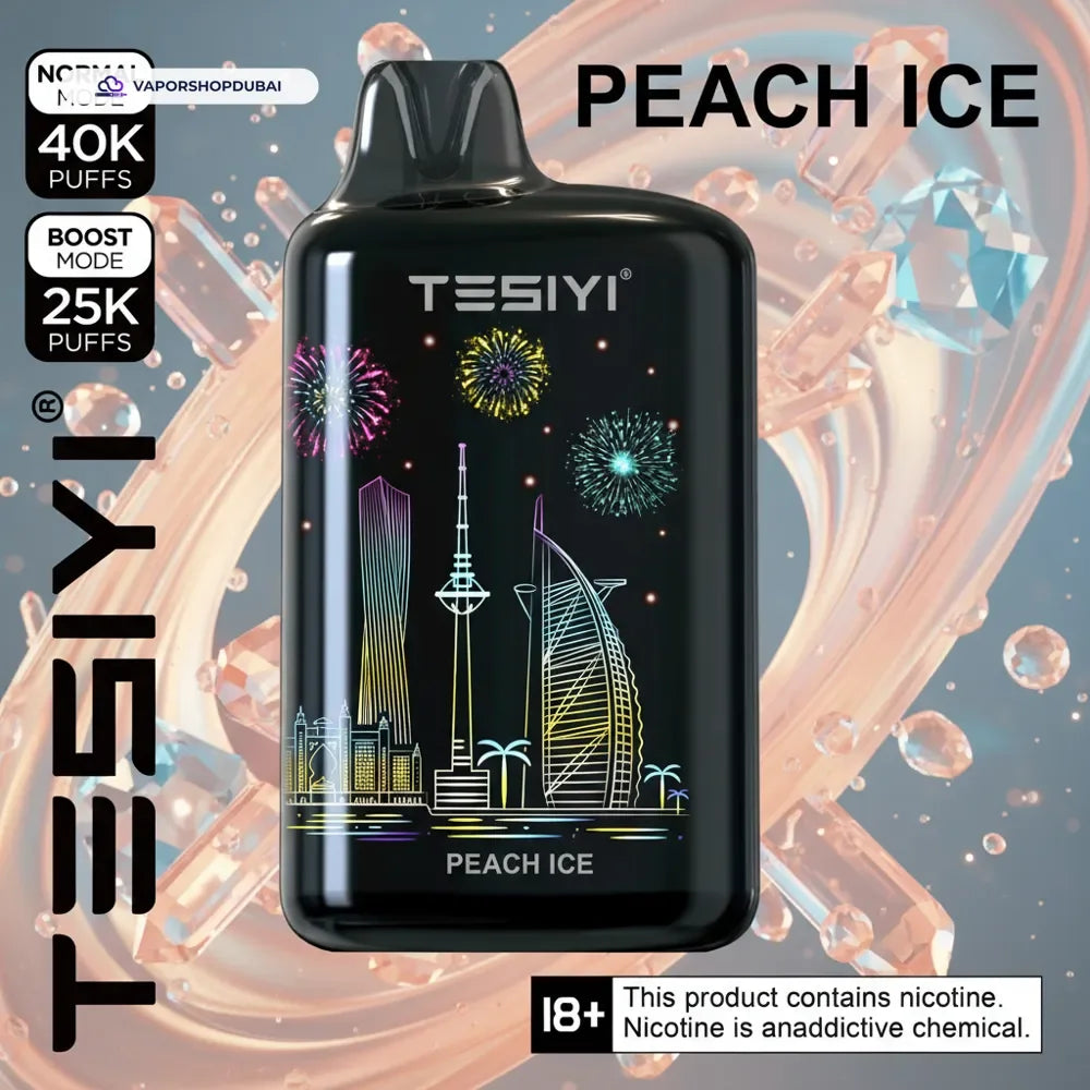 TESIYI ULTRA MAX 40000 Puffs Disposable Vape 50MG في الإمارات العربية المتحدة